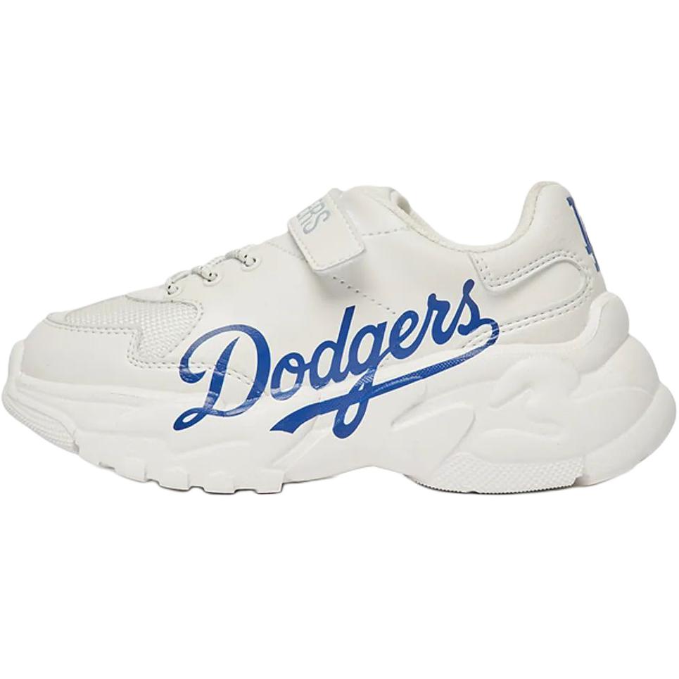 MLB KIDS Synthetic Leather Low top Kids Lifestyle Shoes White Blue Kids'