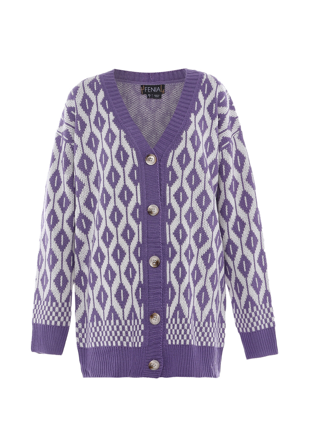 

Толстовка FENIA Sweater, цвет GRAU WEISS