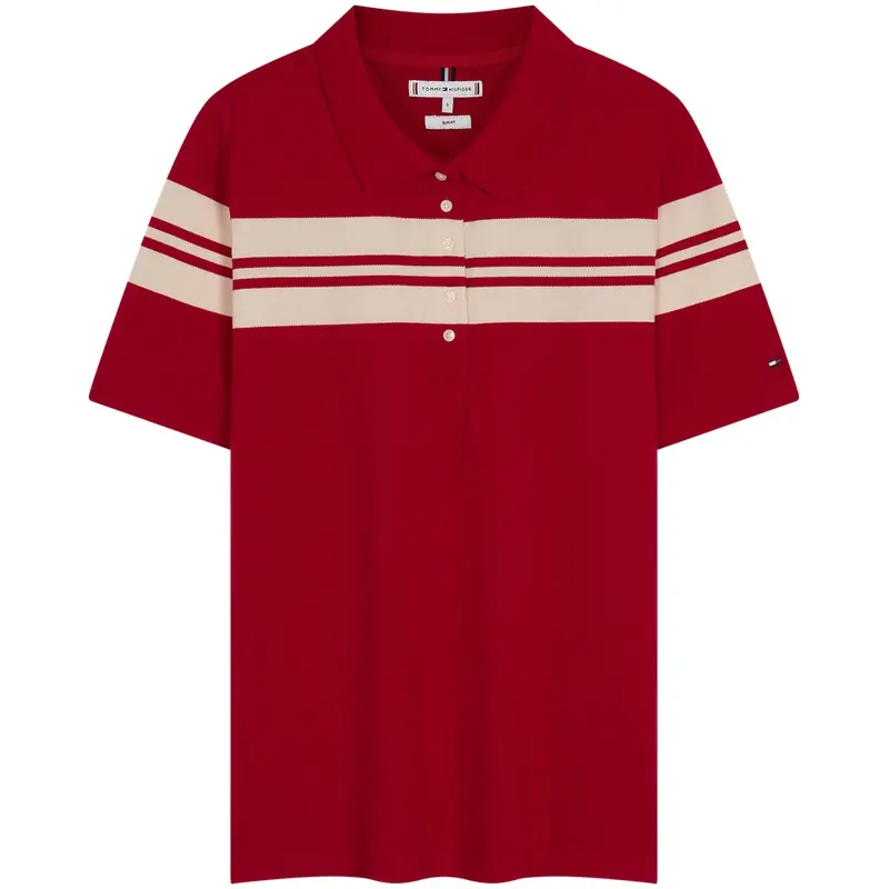 

Женская поло Tommy Hilfiger, мультиколор