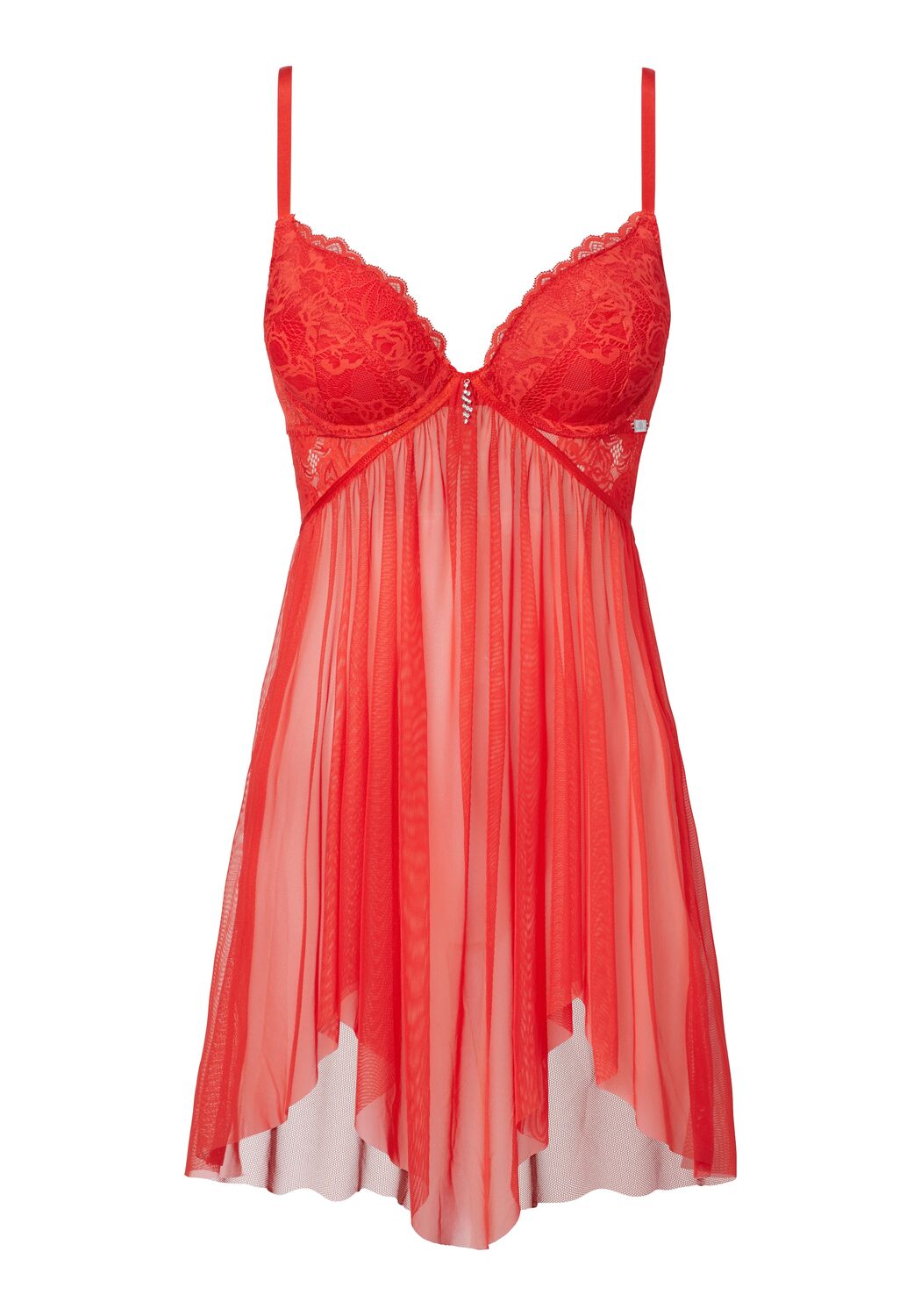 

JETTE Пеньюар в красном цвете