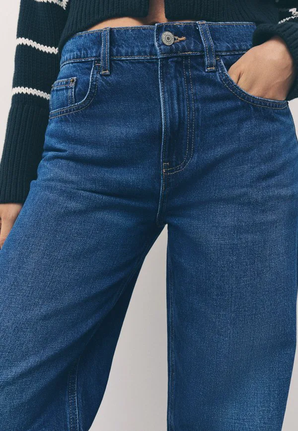 Бочка с широкой ногой Next, Denim Dark Blue — фото 4