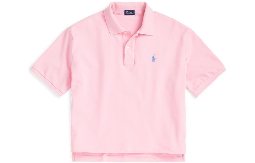 

Футболка поло женская розовая Polo Ralph Lauren