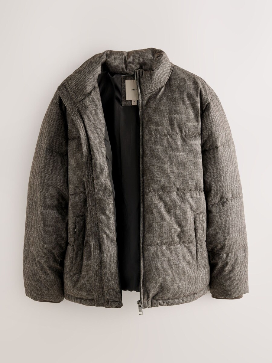 Зимняя куртка Next, Grey/Muddy Colored — фото 2