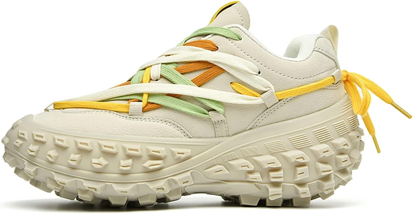 

Мужские модные кроссовки Niepce Inc Streetwear низкие, бежевый