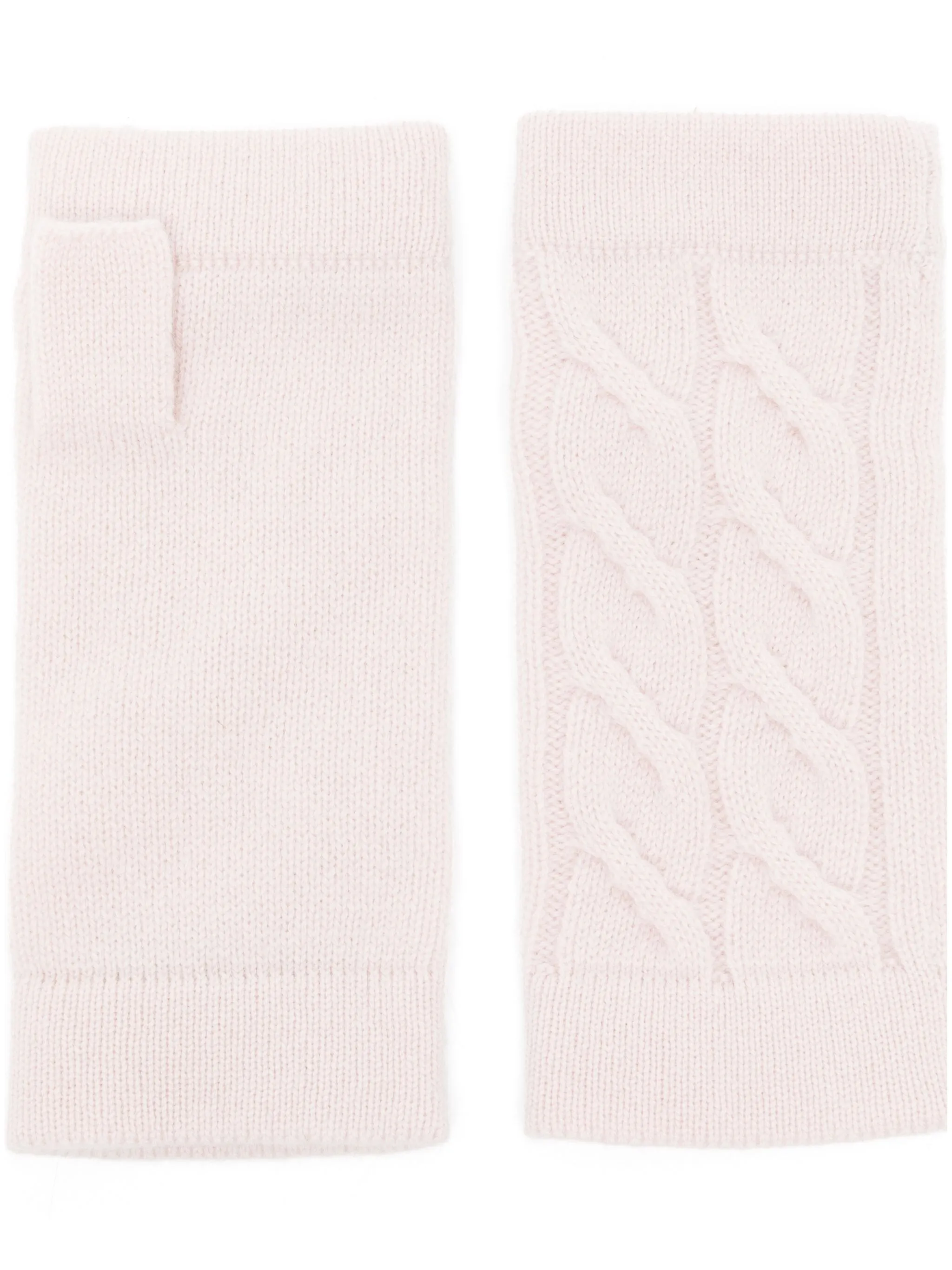 

Перчатки-митенки N.Peal, розовый