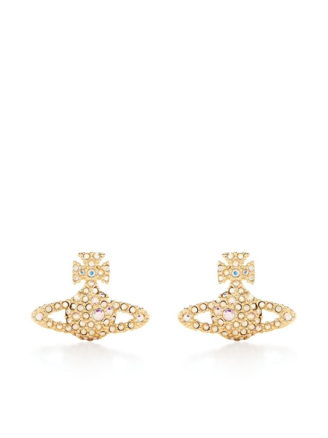

Серьги с декором Orb Vivienne Westwood, золотой