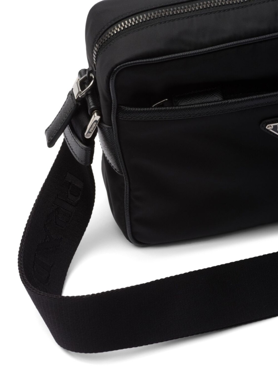 

Сумка через плечо Prada из нейлона, черный