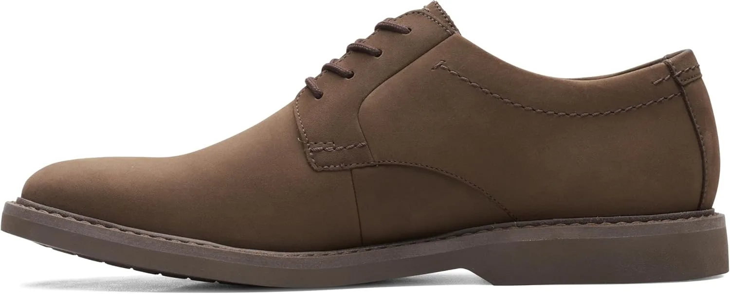 Мужские кожаные полуботинки Clarks Atticus LT Lo GTX, темно-коричневый