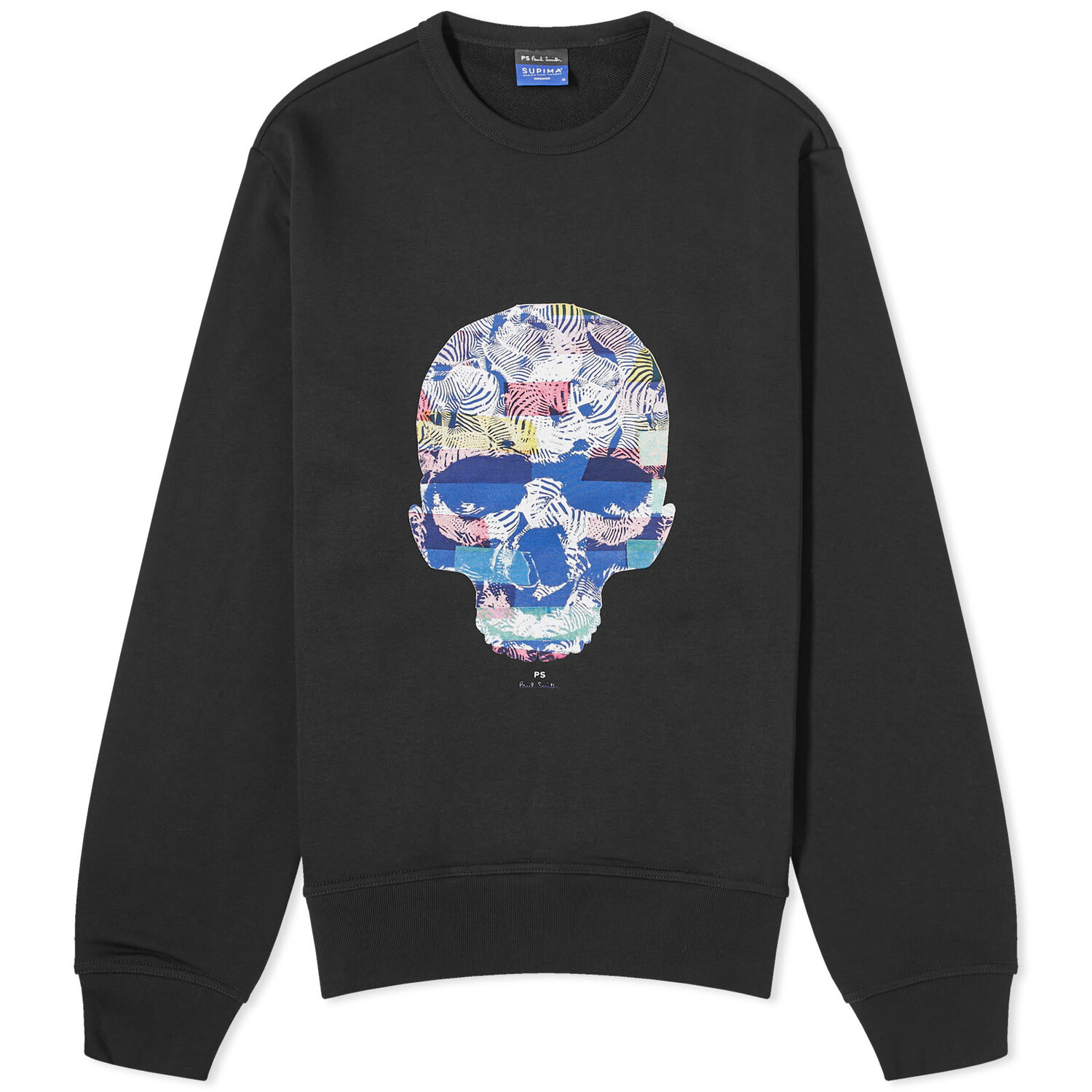 

Толстовка Paul Smith Skull Sweatshirt, черный