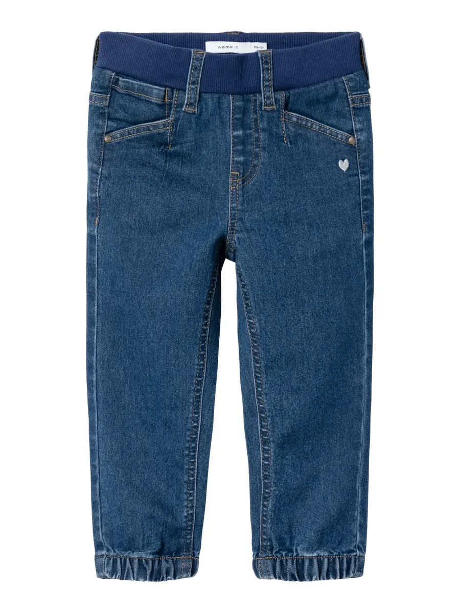 

Джинсы без застежек Name It "NMFBELLA ROUND JEANS 4319-IS TB ", синий