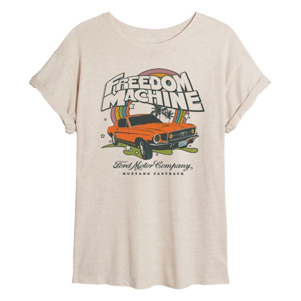 

Футболка Ford Freedom Machine большого размера для юниоров Licensed Character, бежевый