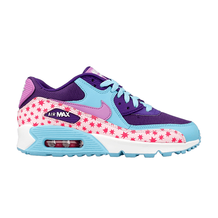 

Кроссовки Nike Air Max 90 Premium GS 'Stars', розовый