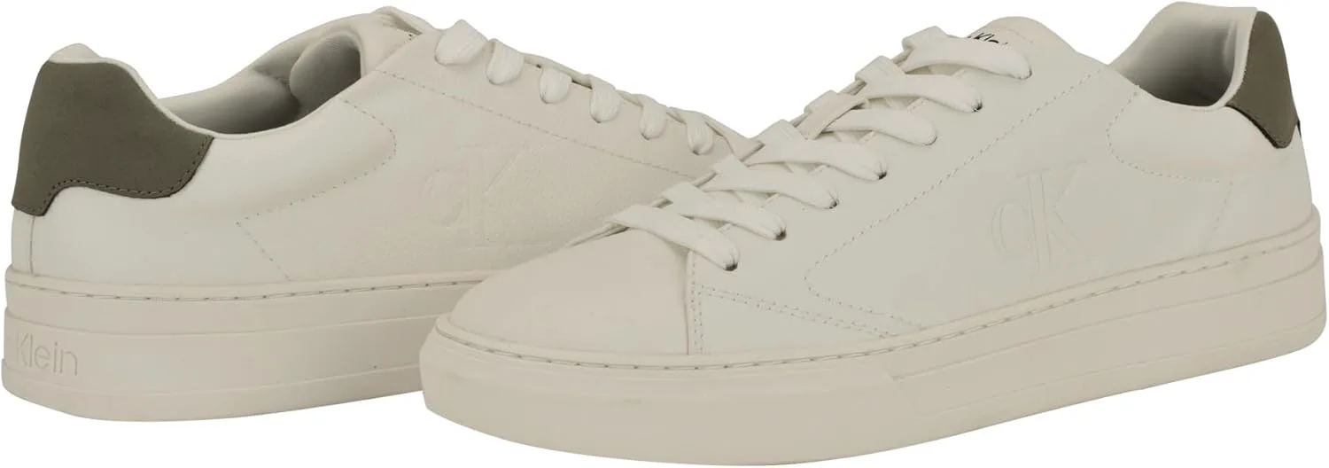 Кроссовки Calvin Klein Mens Sollyz, темно-зеленый/белый — фото 2