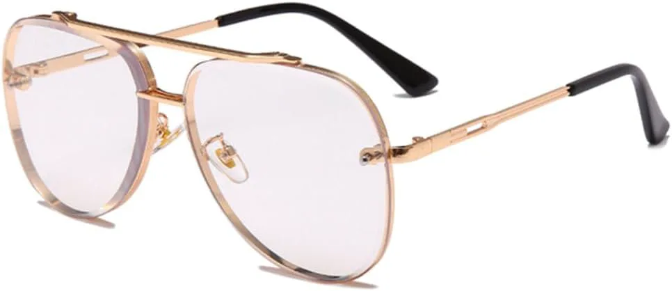 

LVTFCO Модные классические солнцезащитные очки для мужчин, металлические солнцезащитные очки в винтажном стиле для женщин, защита от УФ-излучения UV400, C3