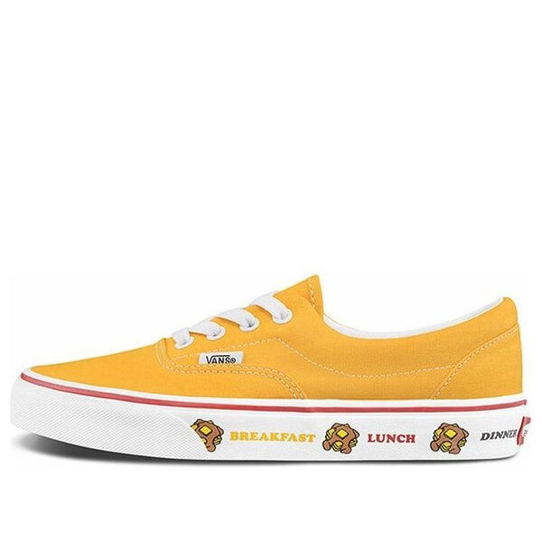 

Кроссовки era canvas shoes yellow Vans, желтый