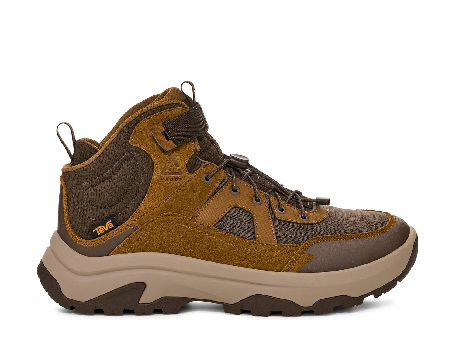 Ботинки Teva Hurricane Daybreaker Waterproof Hiking Boot - Men's, темно-коричневый — фото 2
