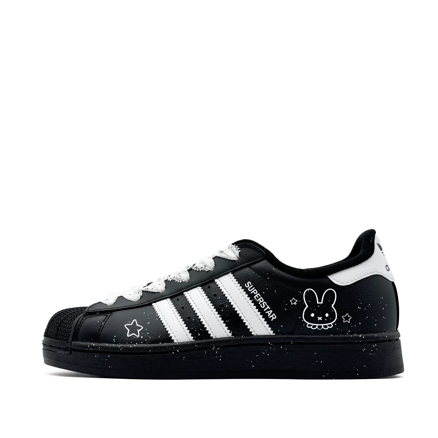 Кроссовки для скейтбординга Superstar 2 Kids' Grade School Adidas Originals, Black