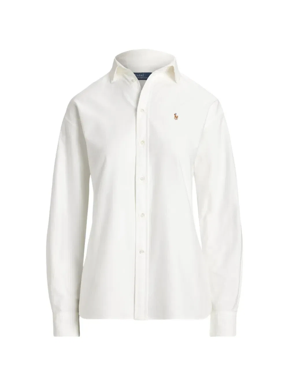 Рубашка с вышивкой Polo Ralph Lauren, белый