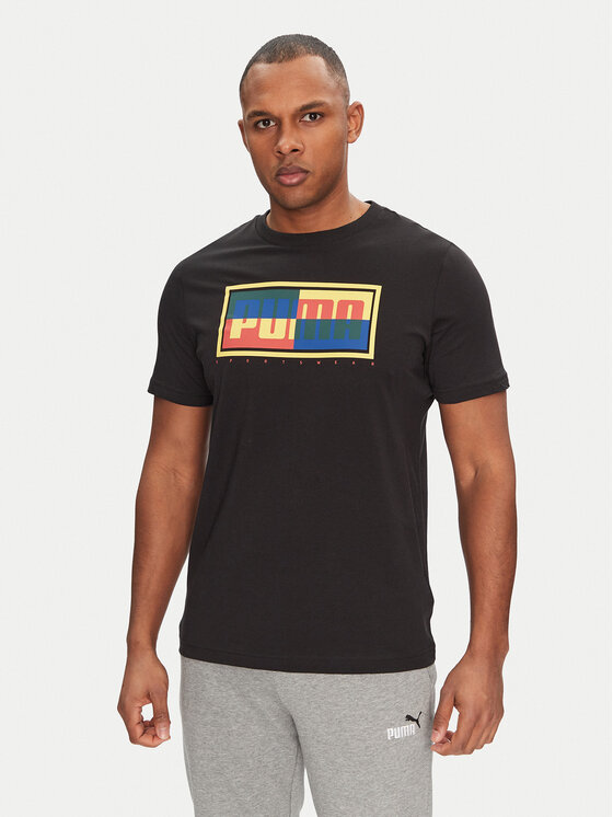 

Футболка обычного кроя Graphics Box 684827 Puma, черный