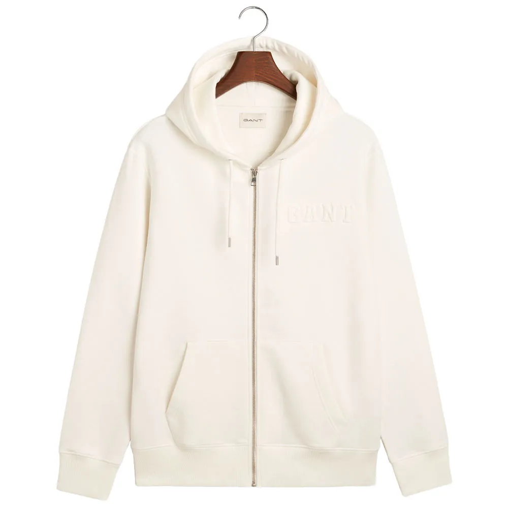 

Толстовка Gant 2015086 full zip, белый