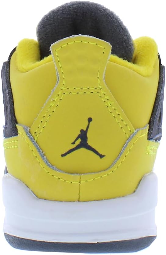 Мужские кроссовки Nike Jordan 4 Retro, размер, синий/желтый — фото 4