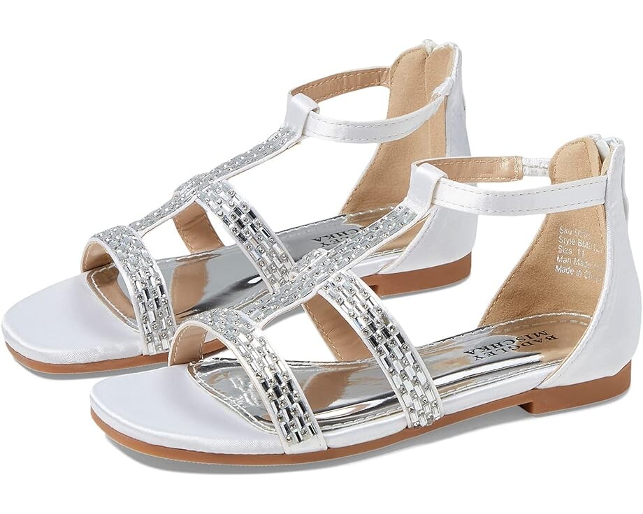 

Сандалии Badgley Mischka Lisa Braided Sandal, белый