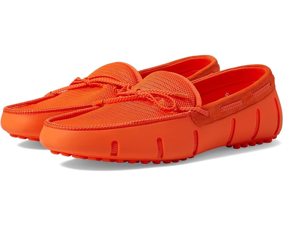 

Лоферы SWIMS Braided Lace Loafer Driver, цвет Swim Orange