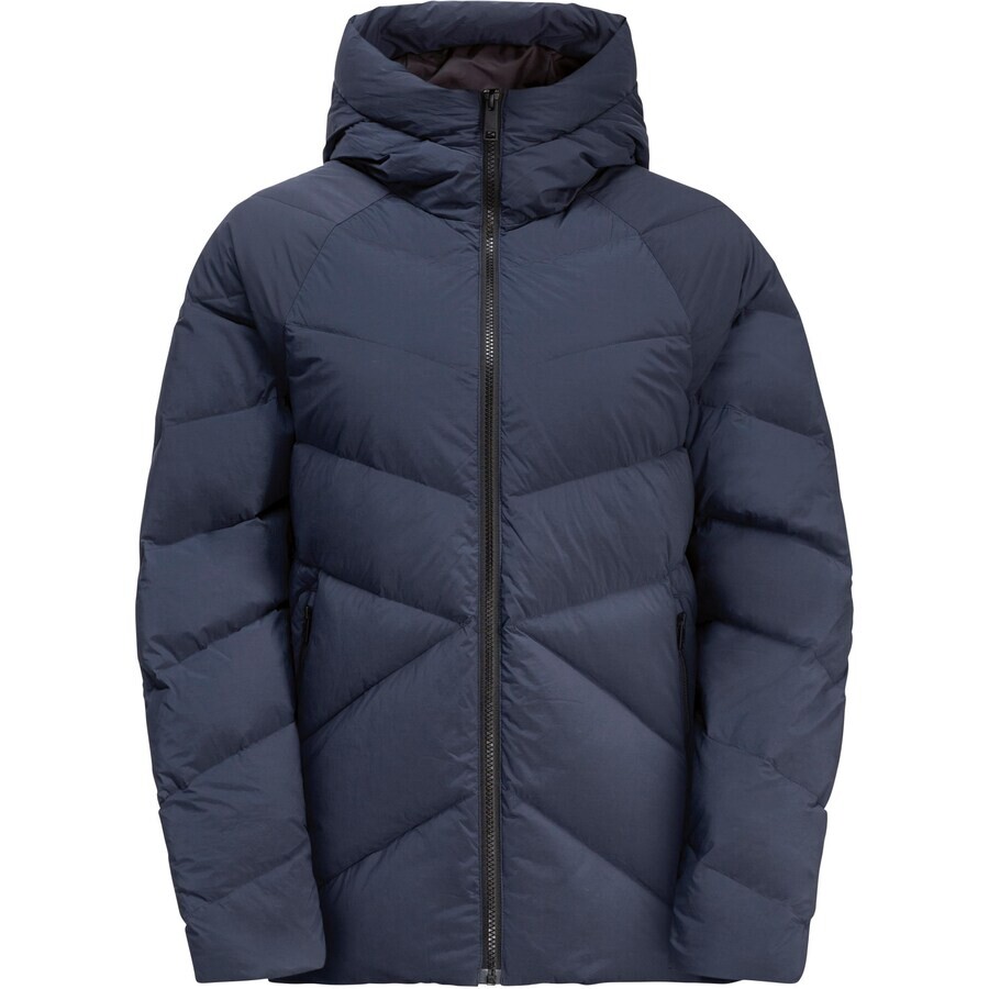 

Термо пуховик JACK WOLFSKIN Outdoor Jacket Marienplatz, ночной синий