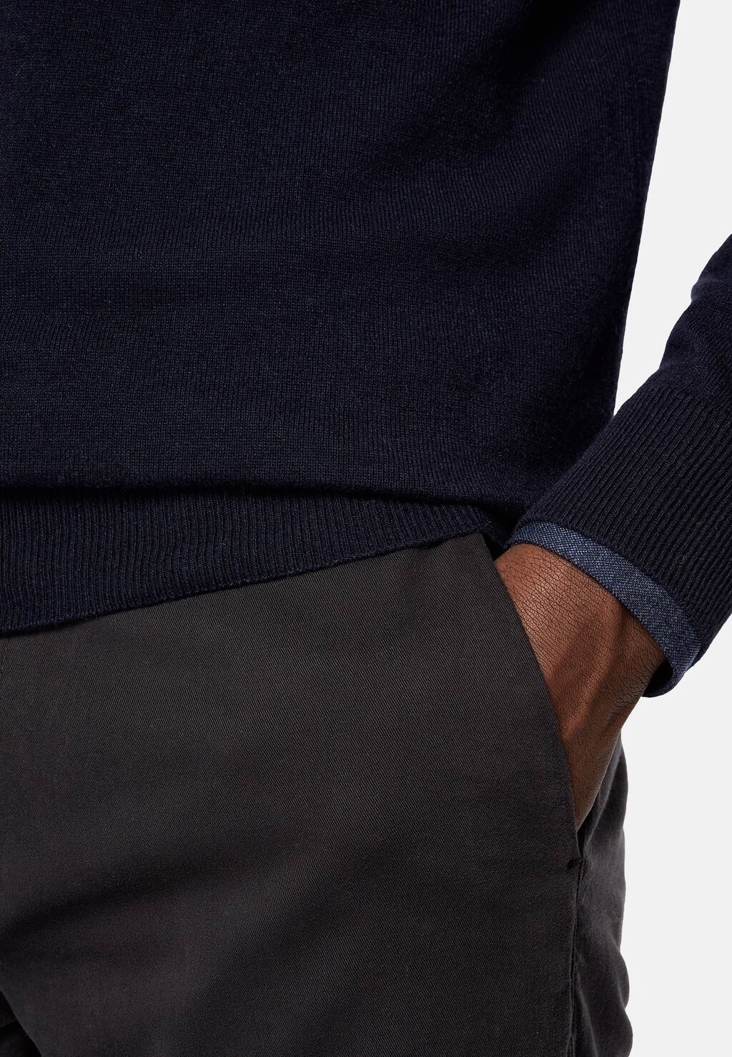 

Джемпер HALF ZIP Boggi Milano, синий