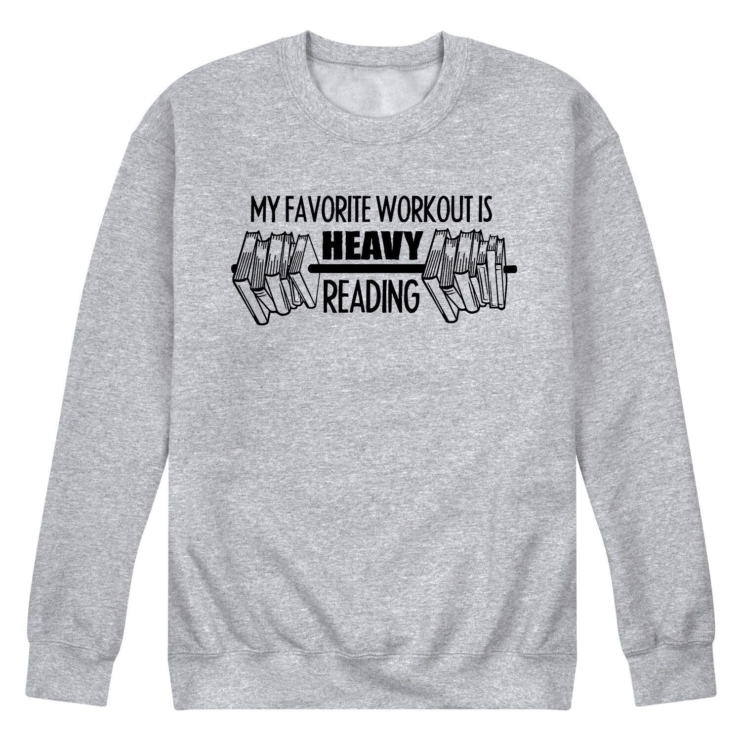 

Мужской свитшот для чтения Fav Workout Licensed Character