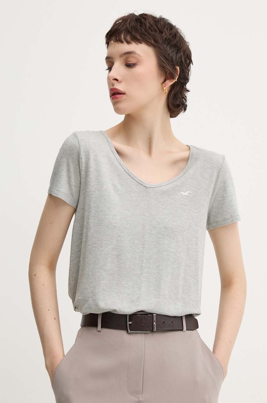 

Футболка Hollister Co., серый