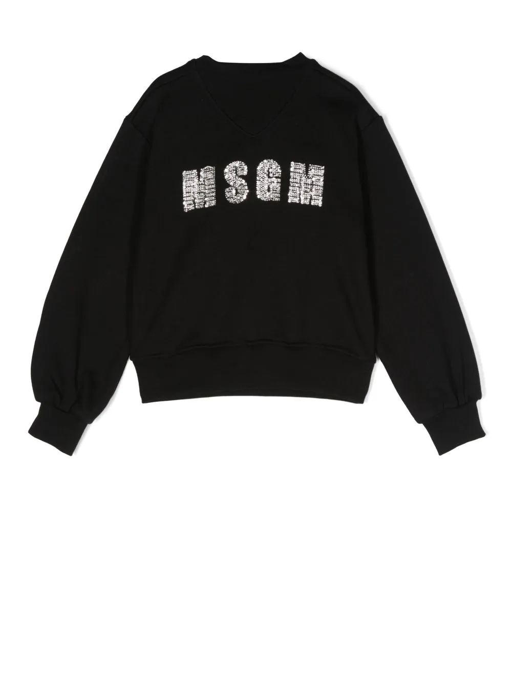 

Толстовка с логотипом Msgm Kids, черный