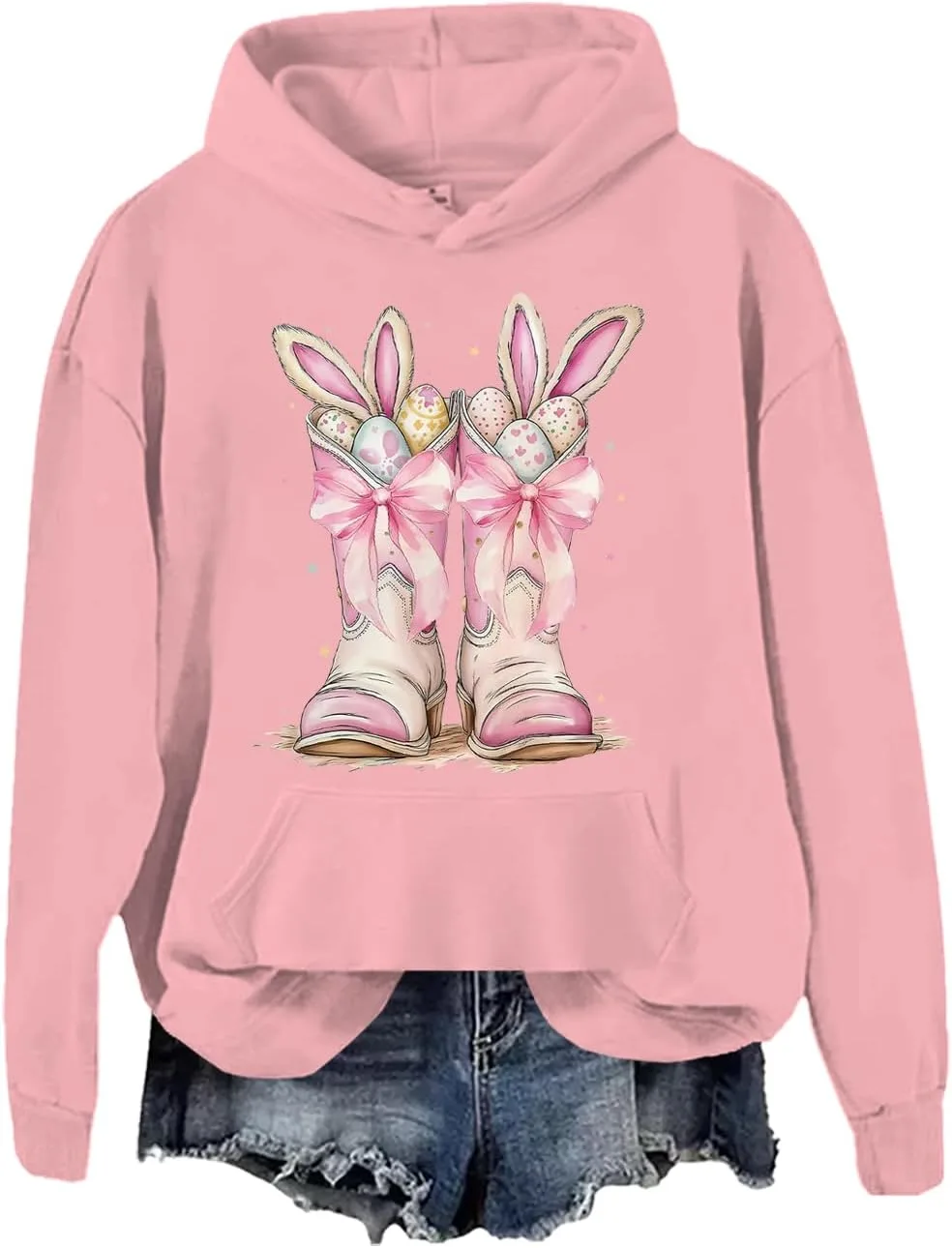 

Толстовка Howdy с принтом ковбойских сапог JWVEL