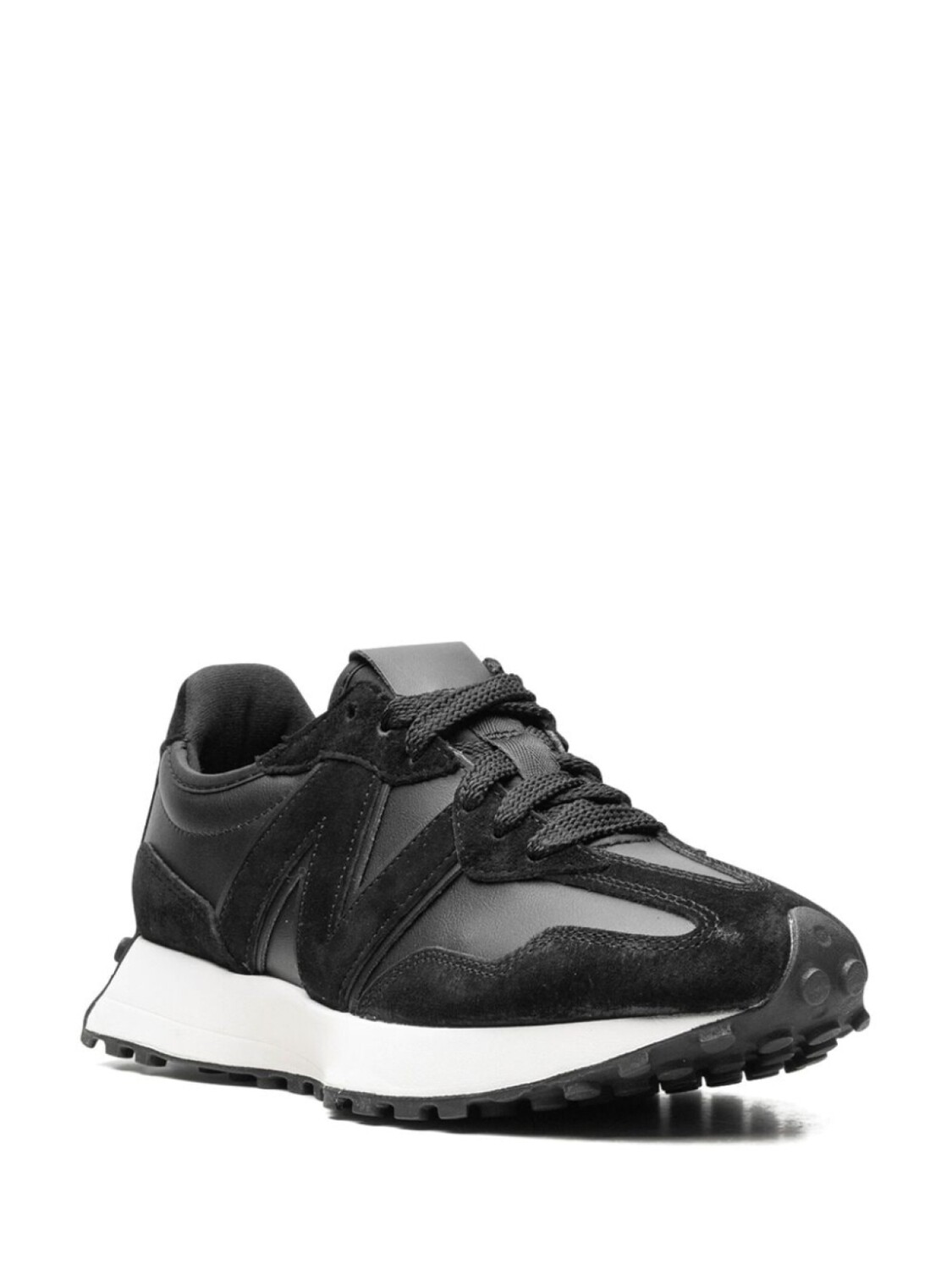 Кроссовки New Balance 327 "Черные", черный — фото 2