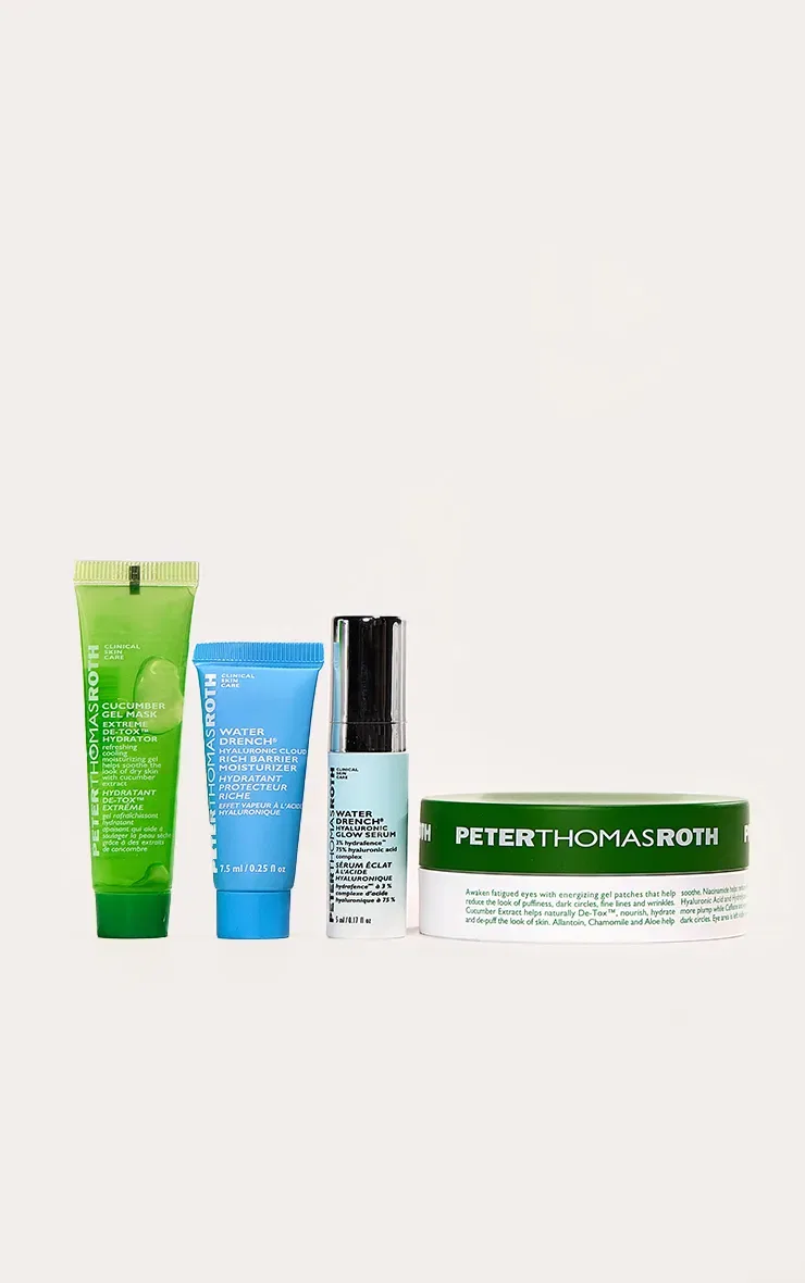Набор дорожной косметики Peter Thomas Roth Prettylittlething, золотой — фото 2