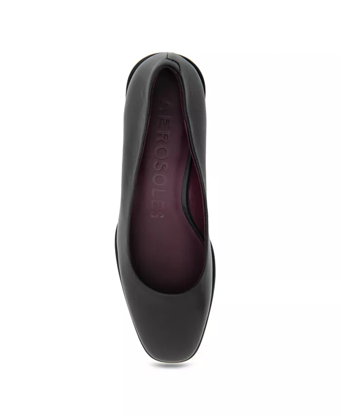Туфли-лодочки Alae Dress-Pump на среднем каблуке Aerosoles, черный — фото 4