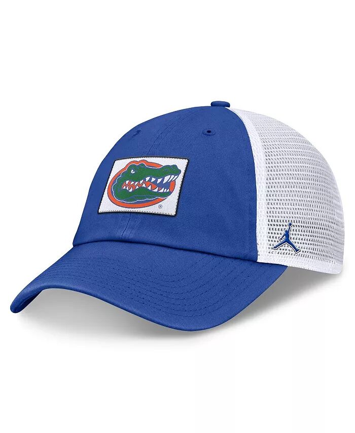 

Мужская регулируемая кепка Trucker Primetime Club Florida Gators Royal/White Jordan