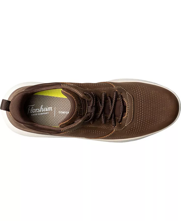 Мужские кроссовки Fleet Perf с эластичными шнурками Florsheim, коричневый — фото 3