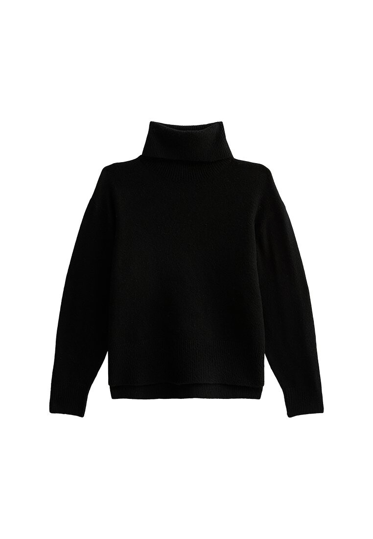

Джемпер BLACK ROLL NECK STEP New Look, черный