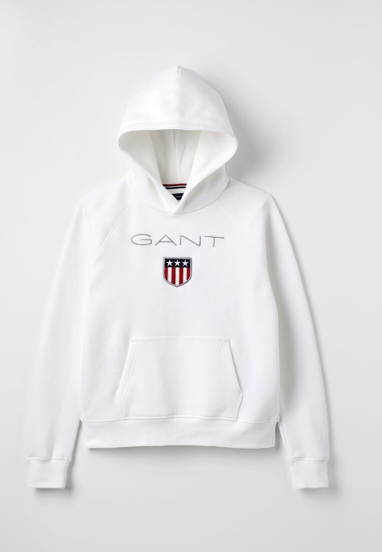

Толстовка SHIELD HOODIE GANT, цвет eggshell