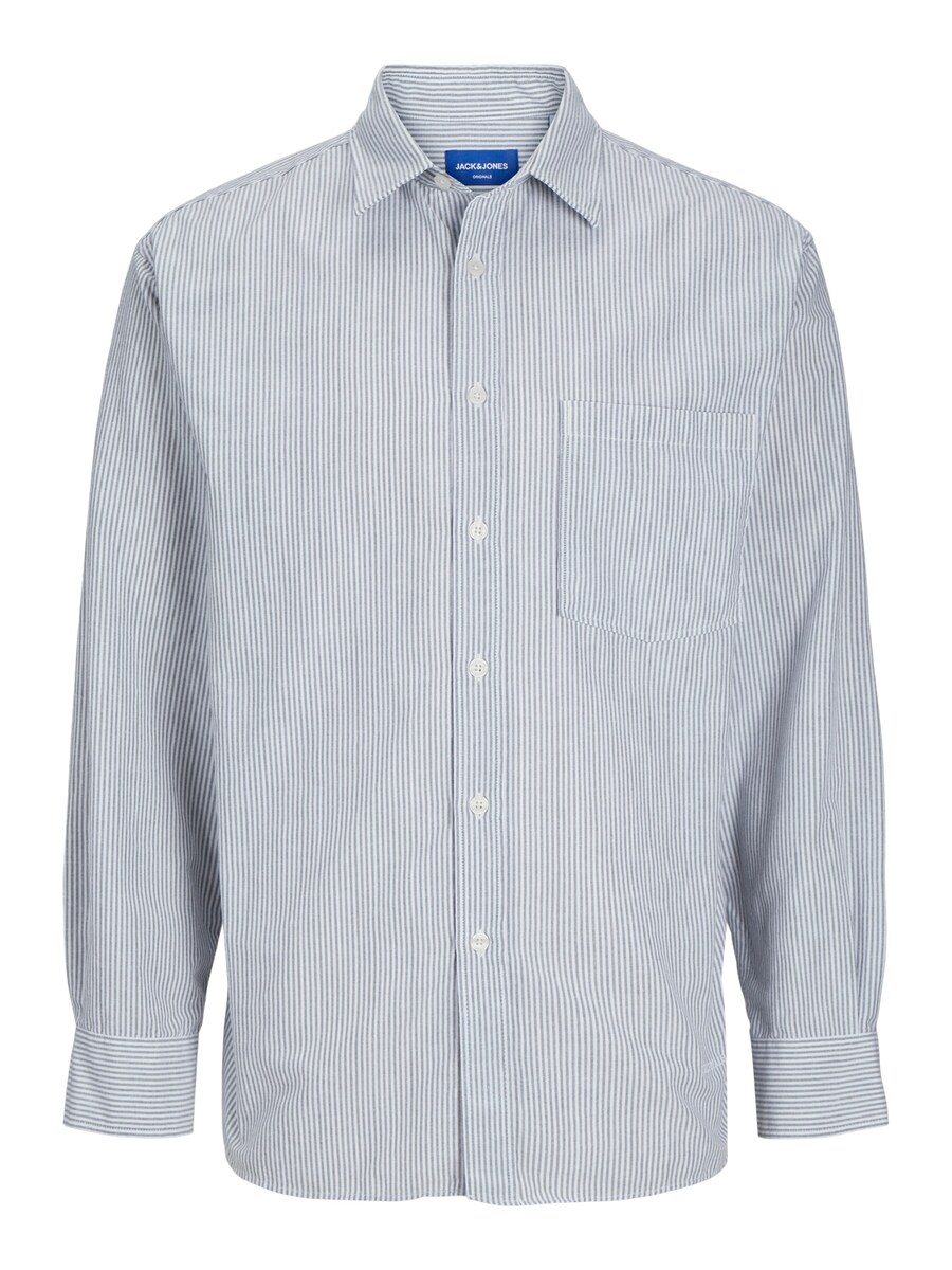 

Повседневная рубашка JACK & JONES Comfort fit Button Up Shirt JORMARGATE, серый