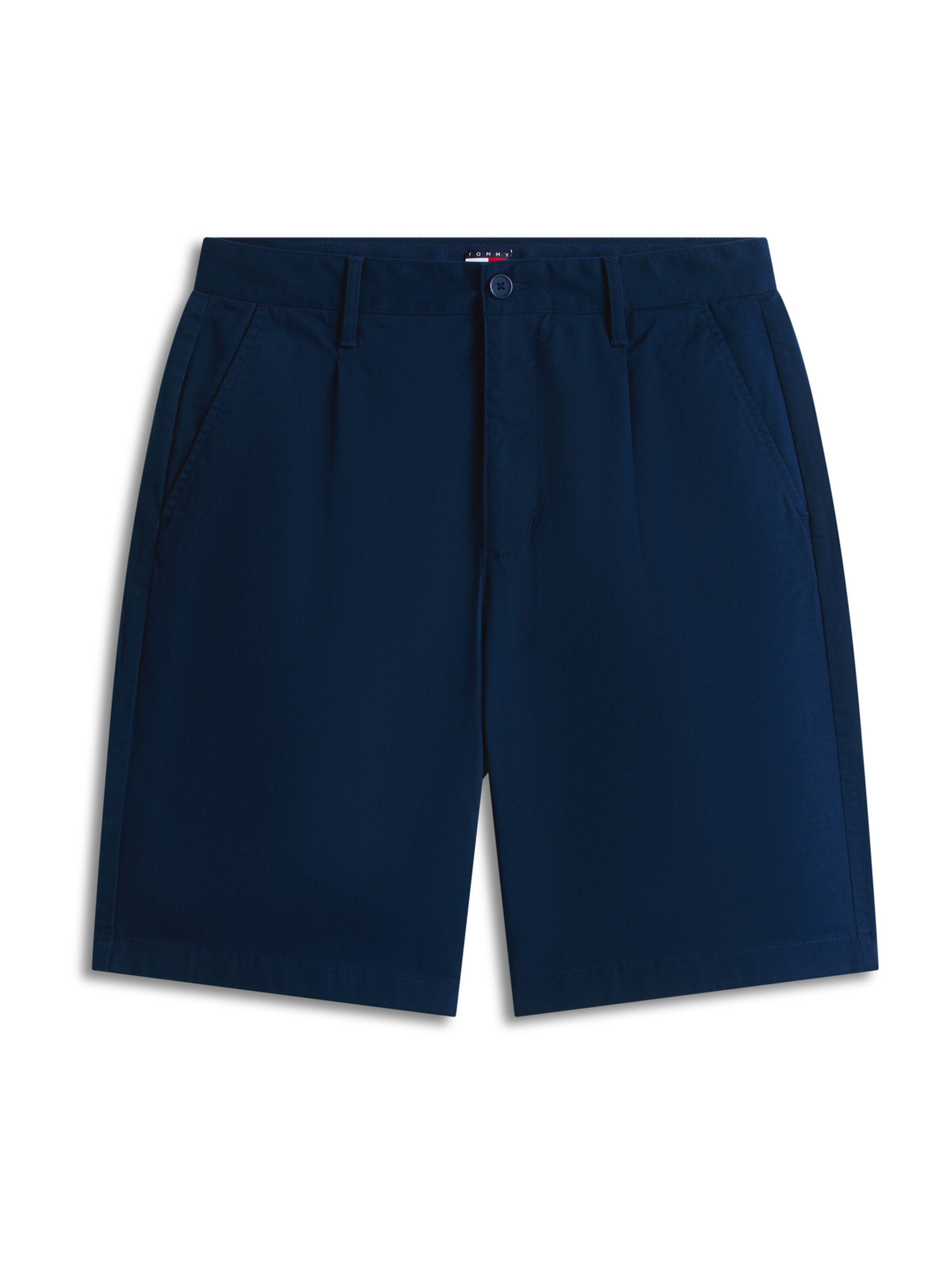 

Tommy Jeans Широкие шорты со складками спереди в темно-синем цвете