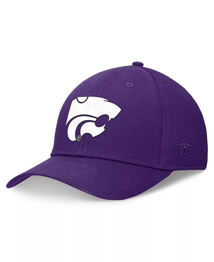 

Мужская фиолетовая кепка Kansas State Wildcats Spacer Flex Top of the World