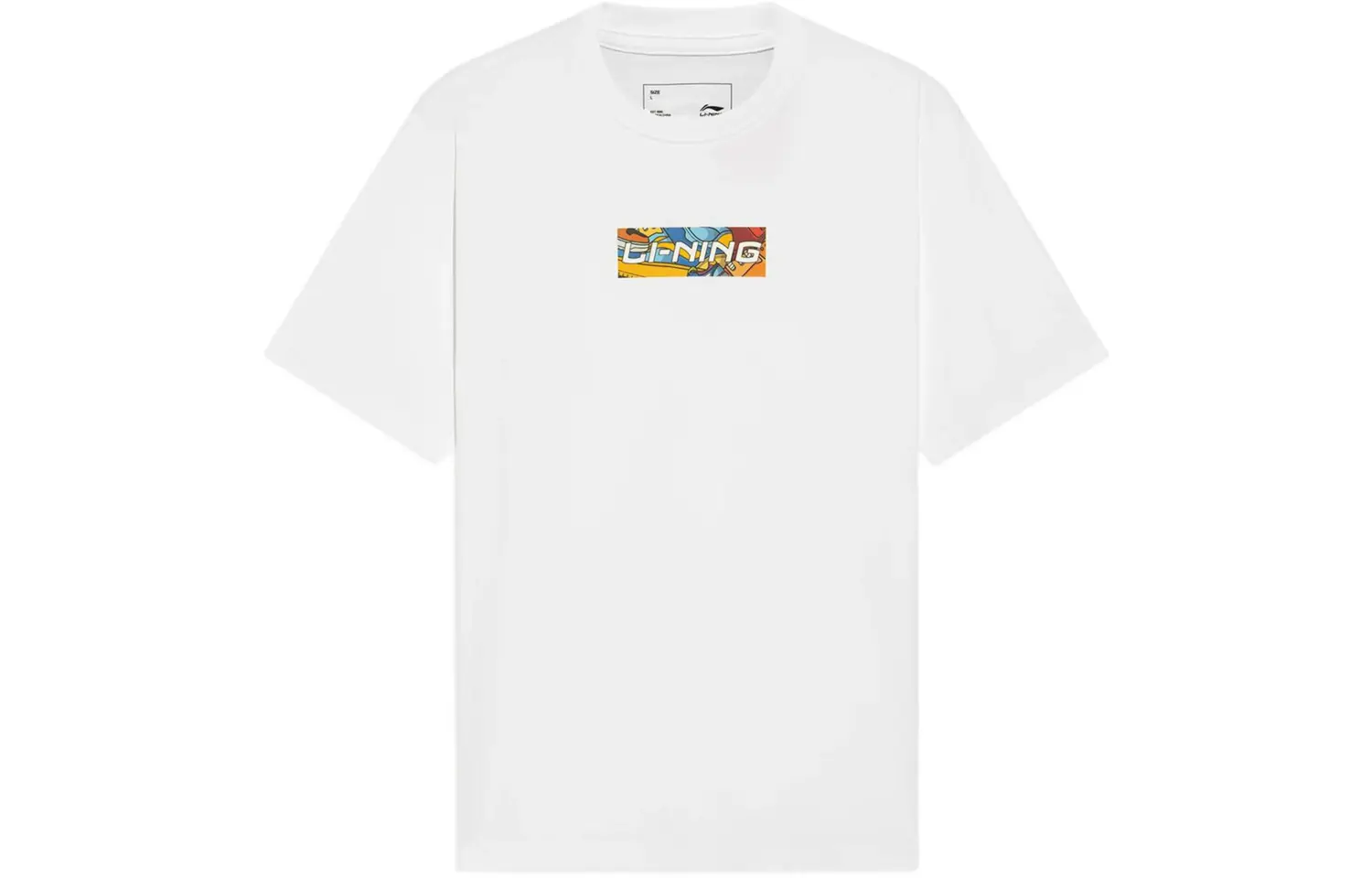 

Спортивная модная коллекция Футболка Унисекс Классическая белая LINING