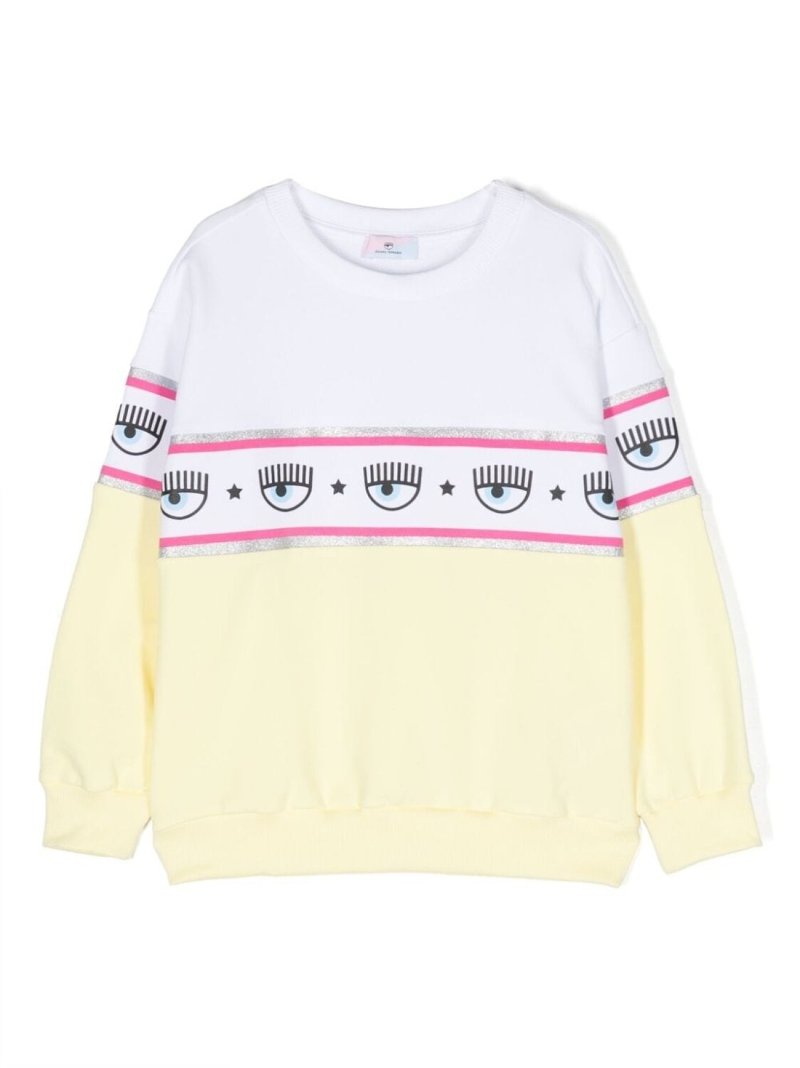 

Chiara Ferragni толстовка с логотипом Eyelike, белый