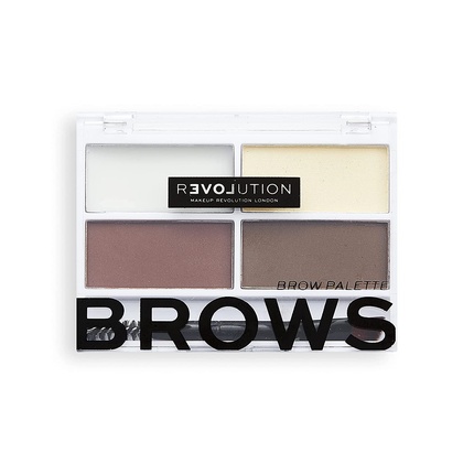 

Revolution Color Cult Brow Palette Темный, Relove