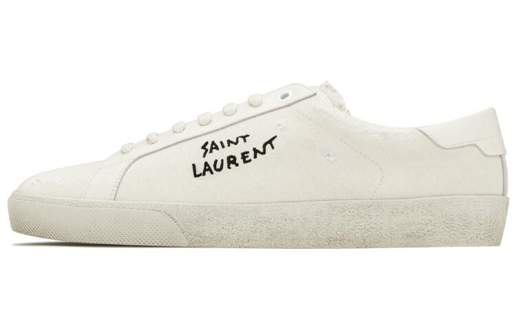 Классические женские кроссовки для скейтбординга Saint Laurent Court