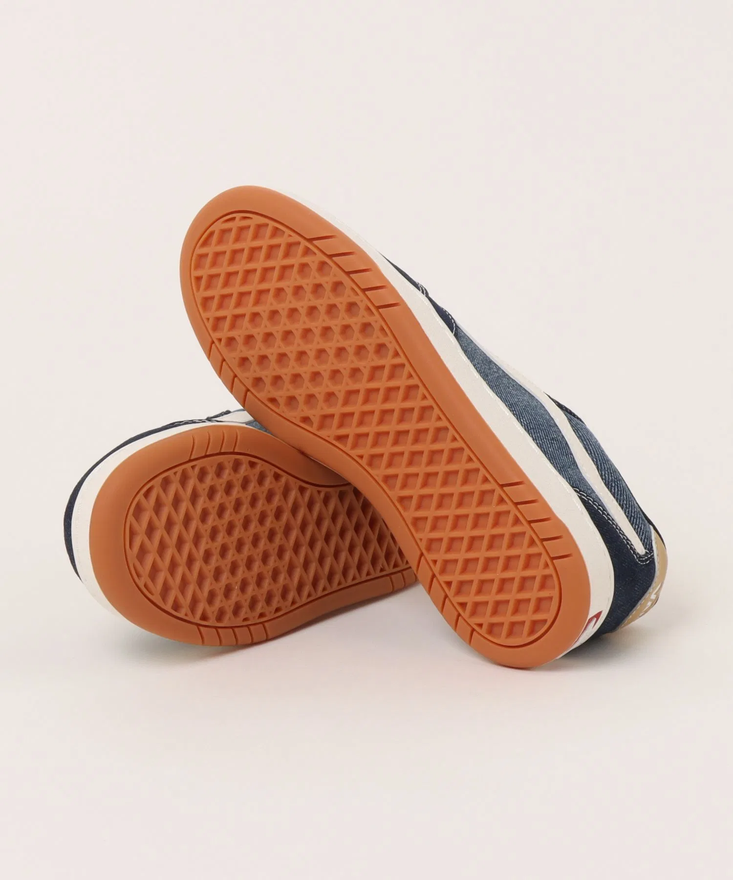Мужские кеды из денима VANS BRAVO тёмно-синие — фото 3