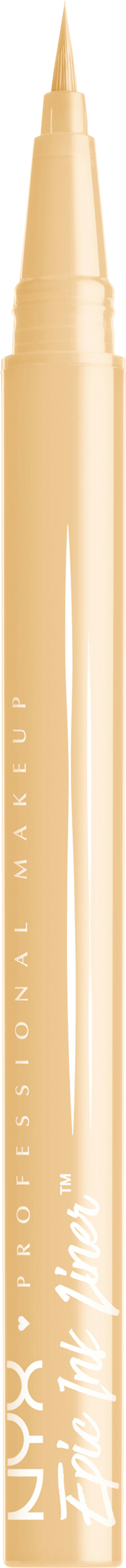

Подводка для глаз NYX PROFESSIONAL MAKEUP Eyeliner Epic Ink Liner 07 Marshmallow, 1 ml