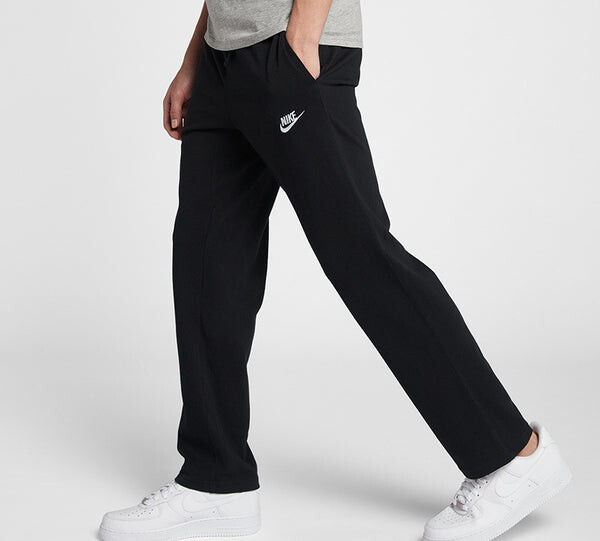 Брюки sportswear breathable knit sports long pants black Nike, черный — фото 3